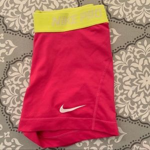 Nike pro shorts 3”